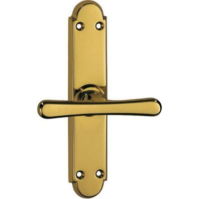 Grundmann Fenstergriff ALT-WIEN 920 - sichtbar geschraubt 7x35 Messing poliert
