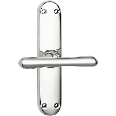 Grundmann Fenstergriff Elegant 520 - gerade 7x35 Alu poliert