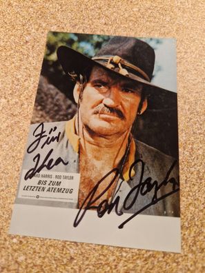Rod Taylor Autogramm ca.10x15 cm (##4277)