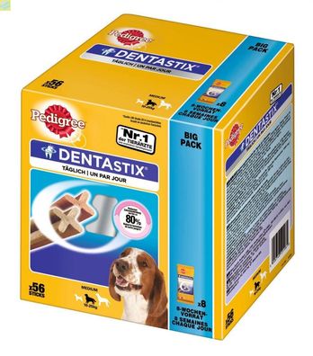 Pedigree Denta Stix Multipack mittelgroße Hunde 56er