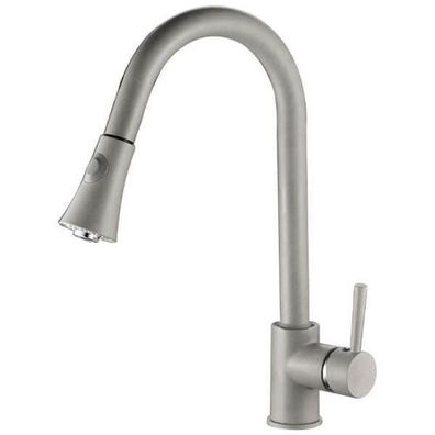 Küchenarmatur Wasserhahn DARU Küchenmischer für Küche in Grau