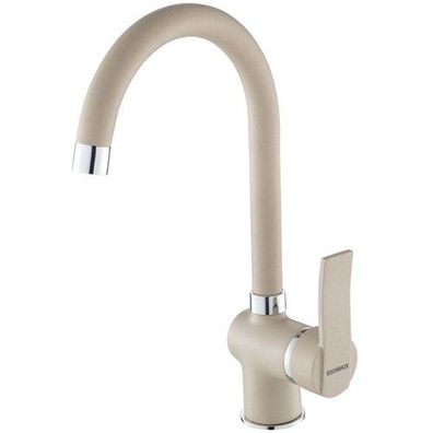 Küchenarmatur Wasserhahn MADERA Küchenmischer für Küche in Beige Spültischarmatur
