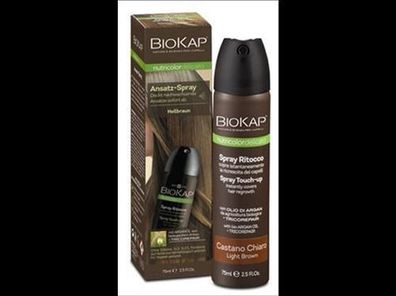 BioKap Ansatz-Spray Hellbraun 75ml