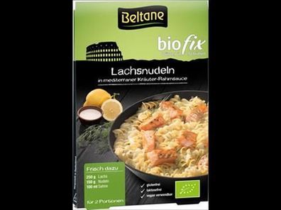 Beltane 6x Beltane Biofix Lachsnudeln, vegan, glutenfrei, lactosefrei 14,2g