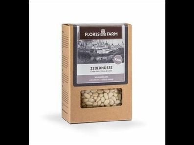 Flores Farm 6x Premium Bio Zedernüsse 80g