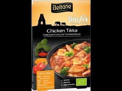 Beltane 6x Beltane Biofix Chicken Tikka, vegan, glutenfrei, lactosefrei 25,1g