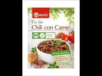 Cenovis 6x Fix für Chili con Carne, bio 40g