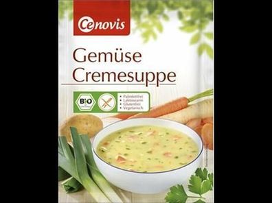 Cenovis 3x Gemüse Cremesuppe, bio 64g