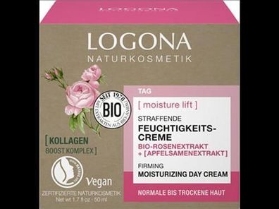 Logona 6x [moisture lift] Straffende Feuchtigkeitscreme 50ml