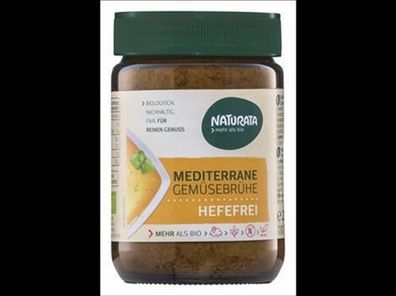 Naturata 6x Mediterrane Gemüsebrühe hefefrei 200g