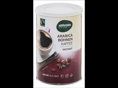 Naturata 3x Arabica Bohnenkaffee, instant, Dose 100g