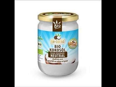 Dr. Goerg 3x Dr. Goerg Premium Bio-Kokosöl neutral / Bio-Kokosspeisefett 500ml 500ml