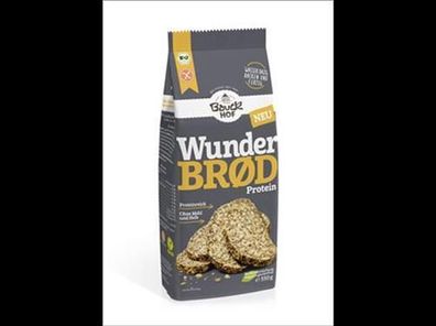 Bauck Mühle 6x Wunderbrød Protein 550g Bio gf 550g