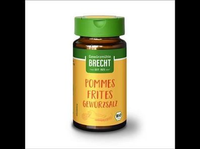 Gewürzmühle Brecht 3x Pommes-Frites Gewürzsalz - Glas 60g