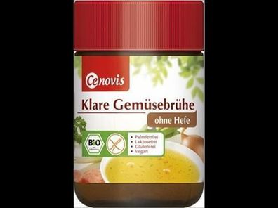 Cenovis Klare Gemüsebrühe ohne Hefe, bio 140g