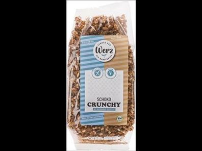 Naturkornmühle Werz 3x Schoko Crunchy Knuspermüsli, mit Reissirup gesüsst, gluten