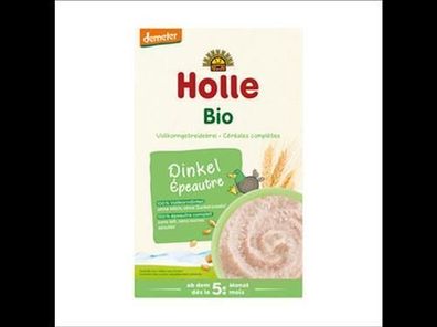 Holle 6x Bio-Vollkorngetreidebrei Dinkel 250g