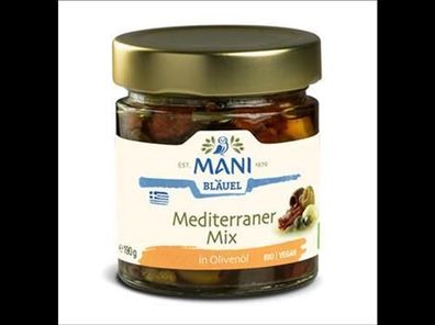 MANI® 6x MANI Mediterraner Mix in Olivenöl 190g