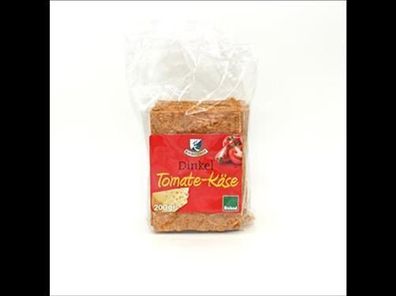 Kiebitzhof 3x Bio Dinkel-Knäcke Tomate-Käse 200g