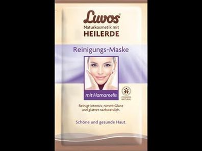 Luvos Naturkosmetik mit Heilerde Luvos-Heilerde Reinigung-Maske 2x7,5ml