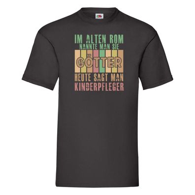 Im Alten Rom: Kinderpfleger | Pfleger | Kinder T-Shirt Schwarz