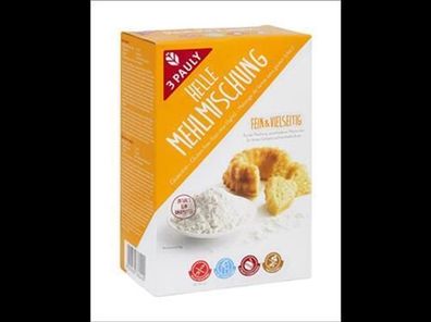 3PAULY 3x Helle Mehlmischung 2x400g glutenfrei 800g