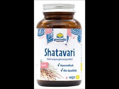 Govinda 6x Bio Shatavari-Kapseln 45 g 45g