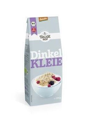 Bauck Mühle 3x Dinkelkleie Demeter 200g