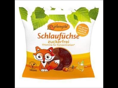 Birkengold Birkengold Schlaufüchse mit Vitaminen - zuckerfrei Orangen & Pfirsichg