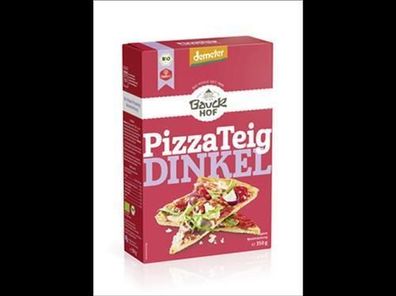 Bauck Mühle 3x Pizza-Teig Dinkel Demeter 350g
