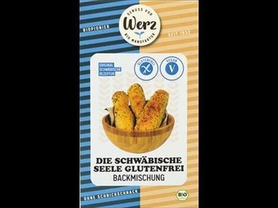 Naturkornmühle Werz 6x Die Schwäbische Seele, Backmischung, glutenfrei 500g
