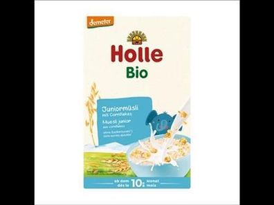 Holle 3x Bio-Juniormüsli mit Cornflakes 250g
