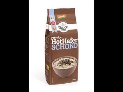 Bauck Mühle 3x Hot Hafer Schoko glutenfrei Demeter 400g