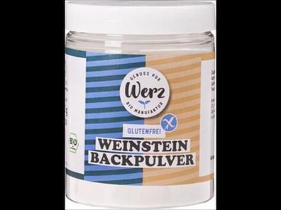 Naturkornmühle Werz 6x Weinstein Backpulver, glutenfrei 150g