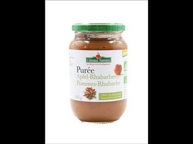 Côteaux Nantais Fruchtpüree Apfel-Rhabarber 360g