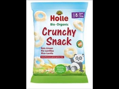 Holle Bio-Crunchy Snack Reis-Linsen 25g