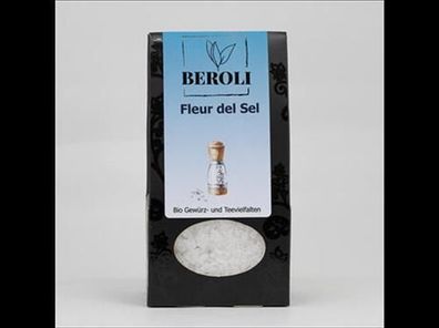 Bio Beroli 3x Gourmetsalz Fleur de Sel Beroli 60g