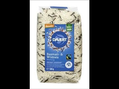 Davert 3x demeter Basmati- & Wildreis Fairtrade 500g 500g