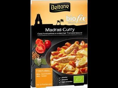 Beltane 6x Beltane Biofix Madras Curry, vegan, glutenfrei, lactosefrei 19,7g
