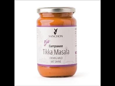 Sanchon 3x Currysauce Tikka Masala, Sanchon 340g