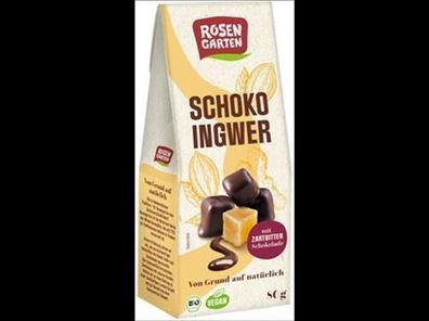 Rosengarten 3x Schoko-Ingwer 80g