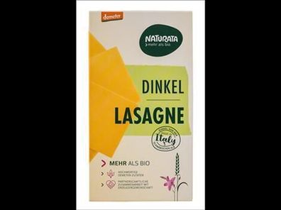 Naturata 6x Lasagne, Dinkel hell 250g