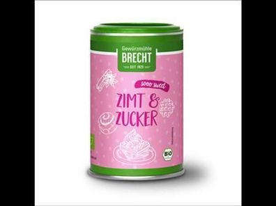 Gewürzmühle Brecht 6x Zimt & Zucker 140g