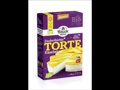 Bauck Mühle 6x Käse Sahne Torte Demeter 385g