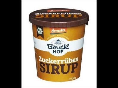 Bauck Mühle 6x Zuckerrübensirup Demeter 450g