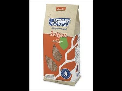 ErdmannHAUSER Getreideprodukte 3x demeter Bulgur aus Gerste 500g