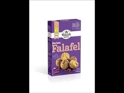 Bauck Mühle Harissa Falafel glutenfrei Bio 160g