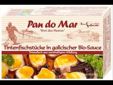 Pan do Mar Tintenfischstücke in galizischer Bio-Sauce 120g
