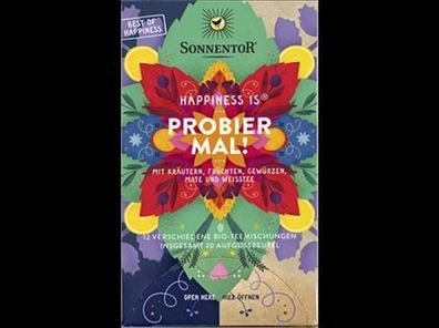 Sonnentor Happiness is® Probier mal!, Doppelkammerbeutel 31,4g