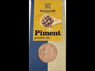 Sonnentor 6x Piment gemahlen, Packung 35g